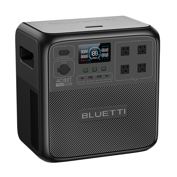 BLUETTI AC180T Portable Power Station | 1,800W - 1433Wh