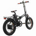 Ecotric 48V Fat Tire Portable and Folding Electric Bike with color LCD display-Ecotric