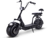 MotoTec Knockout 60v 1000w Electric Scooter Black-MOTOTEC